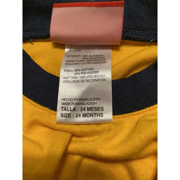 VTG San Diego Los Angeles Chargers Baby Cotton Blend Bodysuit Reebok 24 Months - Picture 2 of 11